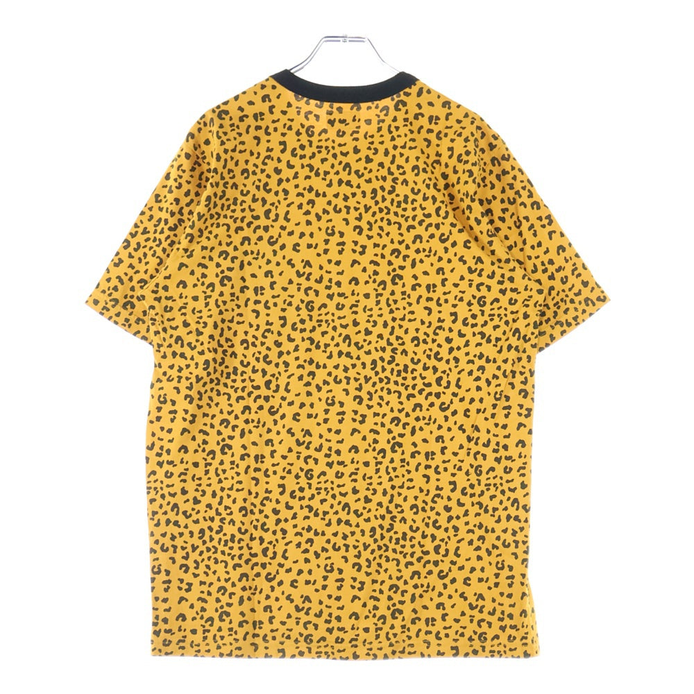 SUPREME(シュプリーム) 16SS Leopard Pocket TEE レオパード ブロンドポケット クルーネック 半袖Tシャツ カットソー ブラウン
