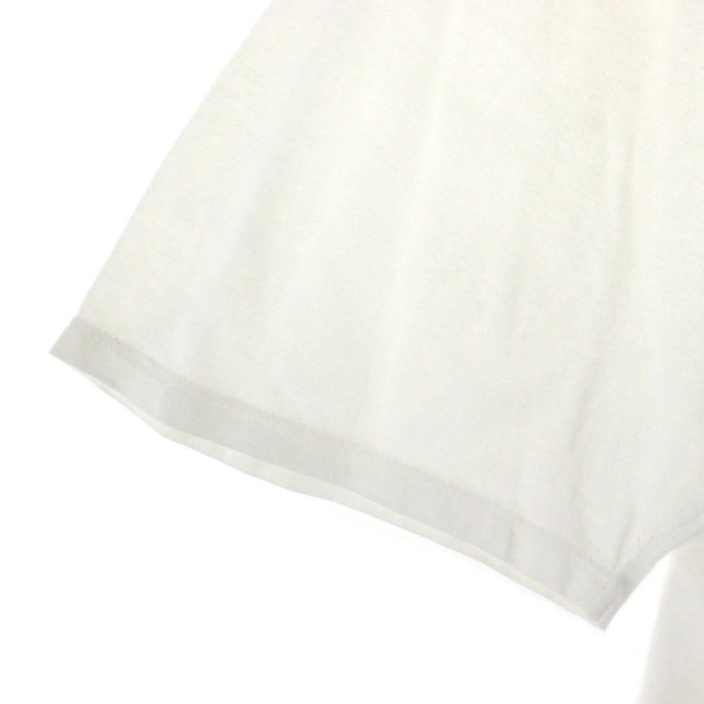 VISVIM(ヴィスヴィム) 00s 初期 ビーズT 赤ビーズ ホワイトハーツ ネックレスプリント クルーネック 半袖Tシャツ カットソー ホワイト