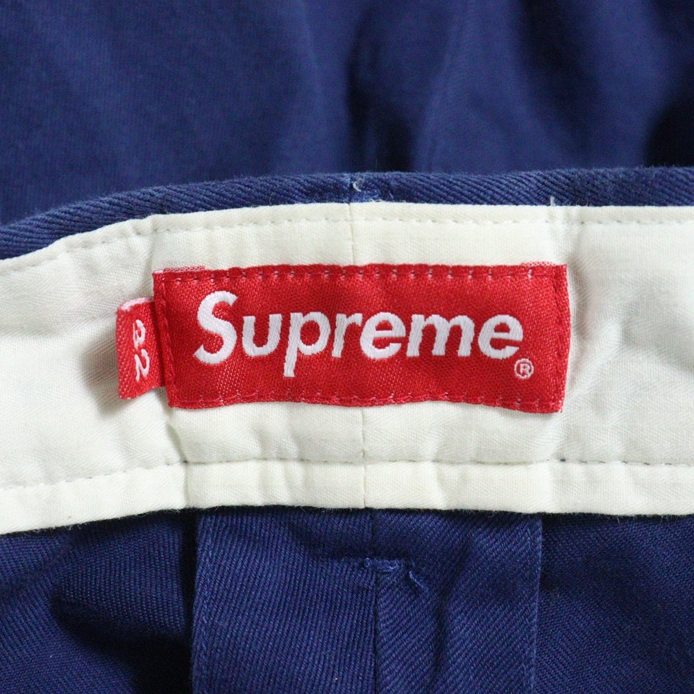 SUPREME(シュプリーム) 23AW Pin Up Chino Pant ピンアップ チノパンツ ネイビー