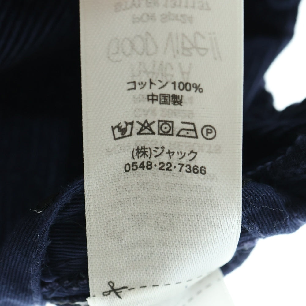 STUSSY(ステューシー) CORDUROY OE CAP コーデュロイ キャップ ネイビー