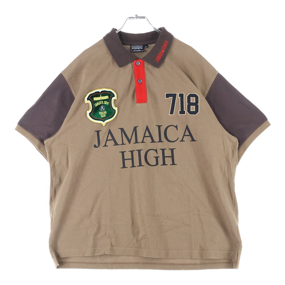 STUSSY(ステューシー) ×DENIM TEARS DT PIQUE POLO 半袖ポロシャツ
