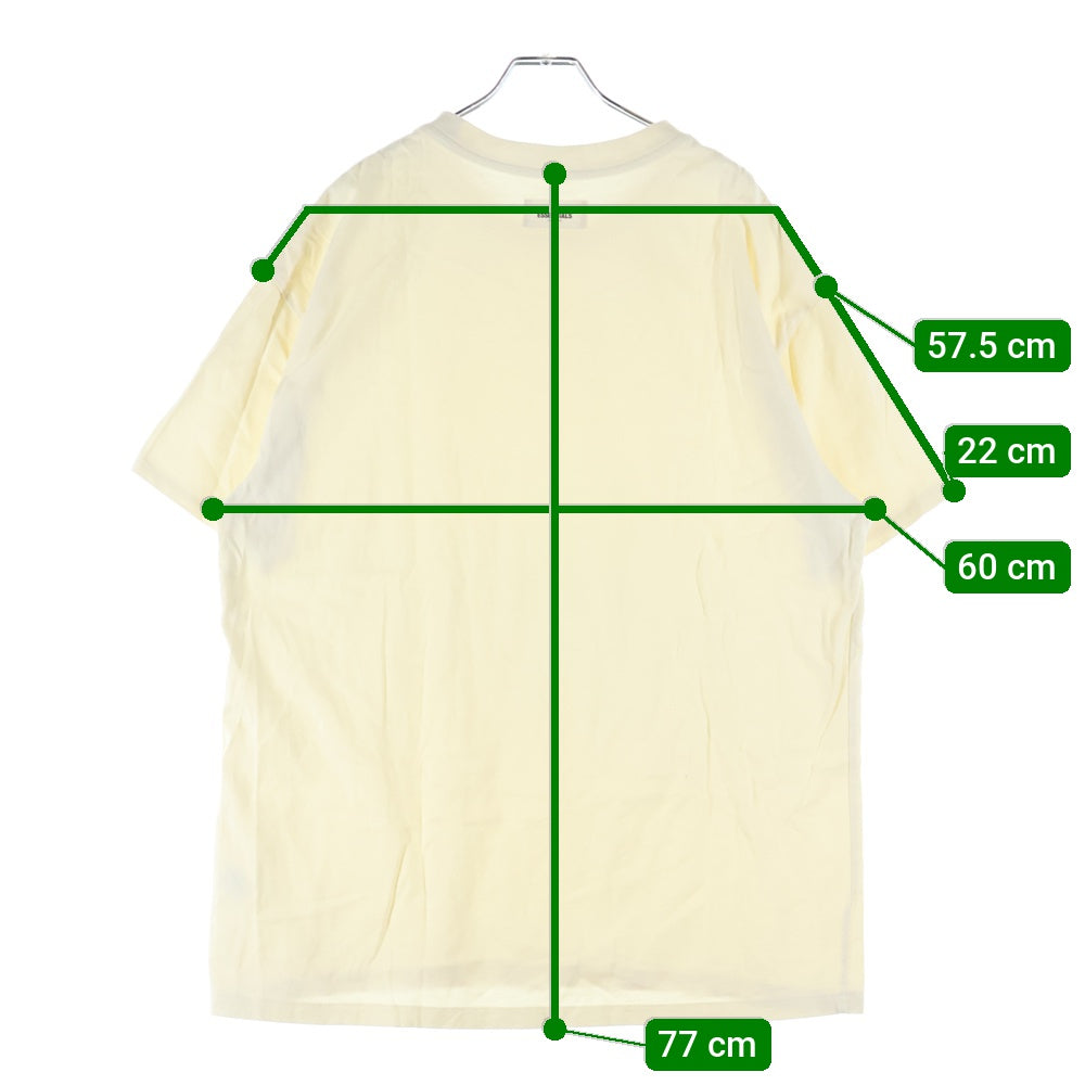 ESSENTIALS FEAR OF GOD(エッセンシャル フィアオブゴッド) 無地 プルオーバー クルーネック半袖Tシャツ カットソー ベージュ