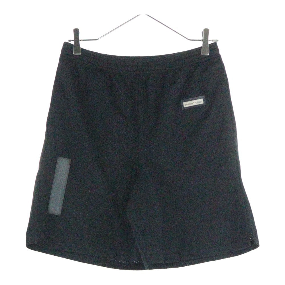 OFF-WHITE(オフホワイト) 18SS ラバーロゴメッシュショートパンツ ショーツ ブラック OMCB006S18017008