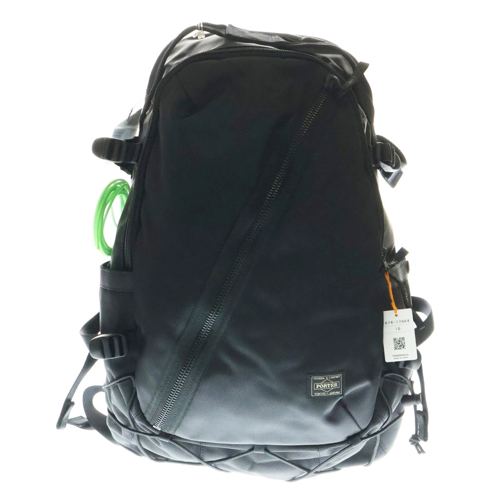 PORTER(ポーター) THINGS ストレッチコード ナイロンツイル バックパック リュック ブラック 674-17864