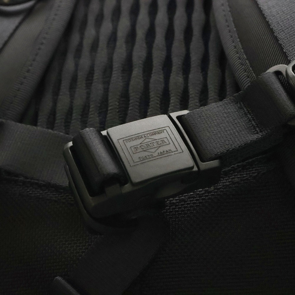 PORTER(ポーター) THINGS ストレッチコード ナイロンツイル バックパック リュック ブラック 674-17864