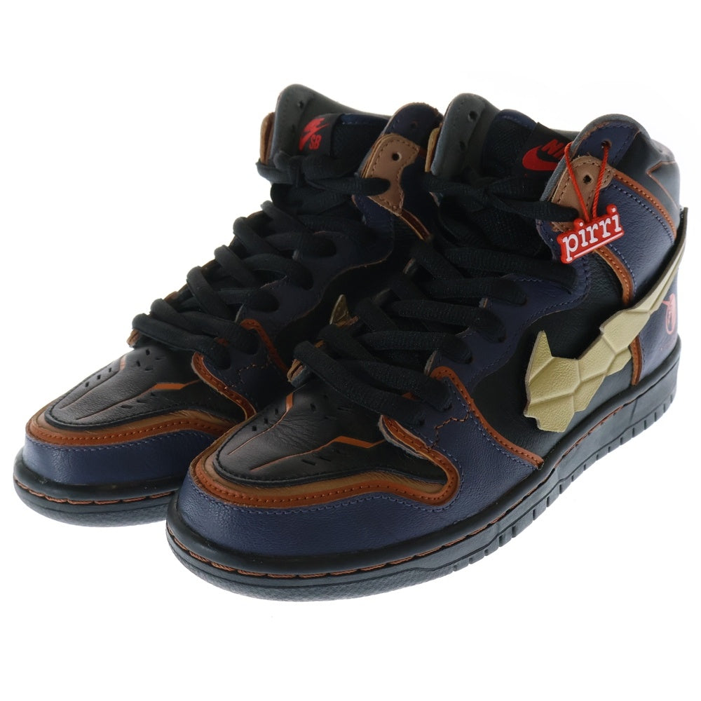NIKE(ナイキ) xGUNDAM UNICORN ガンダム ユニコーン DUNK HIGH PRO QS BANSHEE ダンクハイ スニーカー DH7717‐400 ブラック/ネイビー/ゴールド US7/25cm