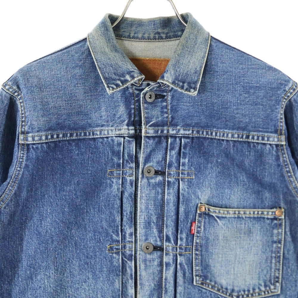 Levi's(リーバイス) 90s VINTAGE 506 1st 大戦モデル 復刻 ボタン裏 J02 日本製 ファースト 71506-XX ヴィンテージ デニムジャケット インディゴ
