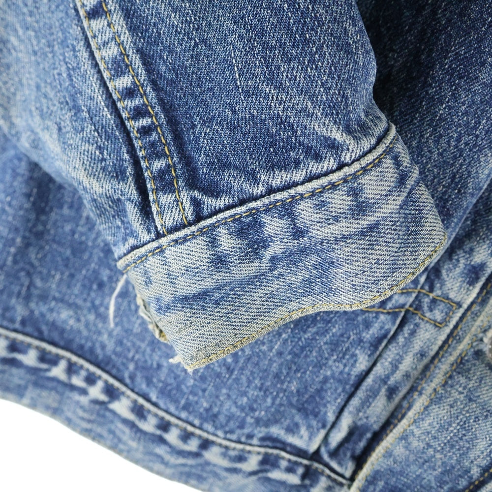 Levi's(リーバイス) 90s VINTAGE 506 1st 大戦モデル 復刻 ボタン裏 J02 日本製 ファースト 71506-XX ヴィンテージ デニムジャケット インディゴ