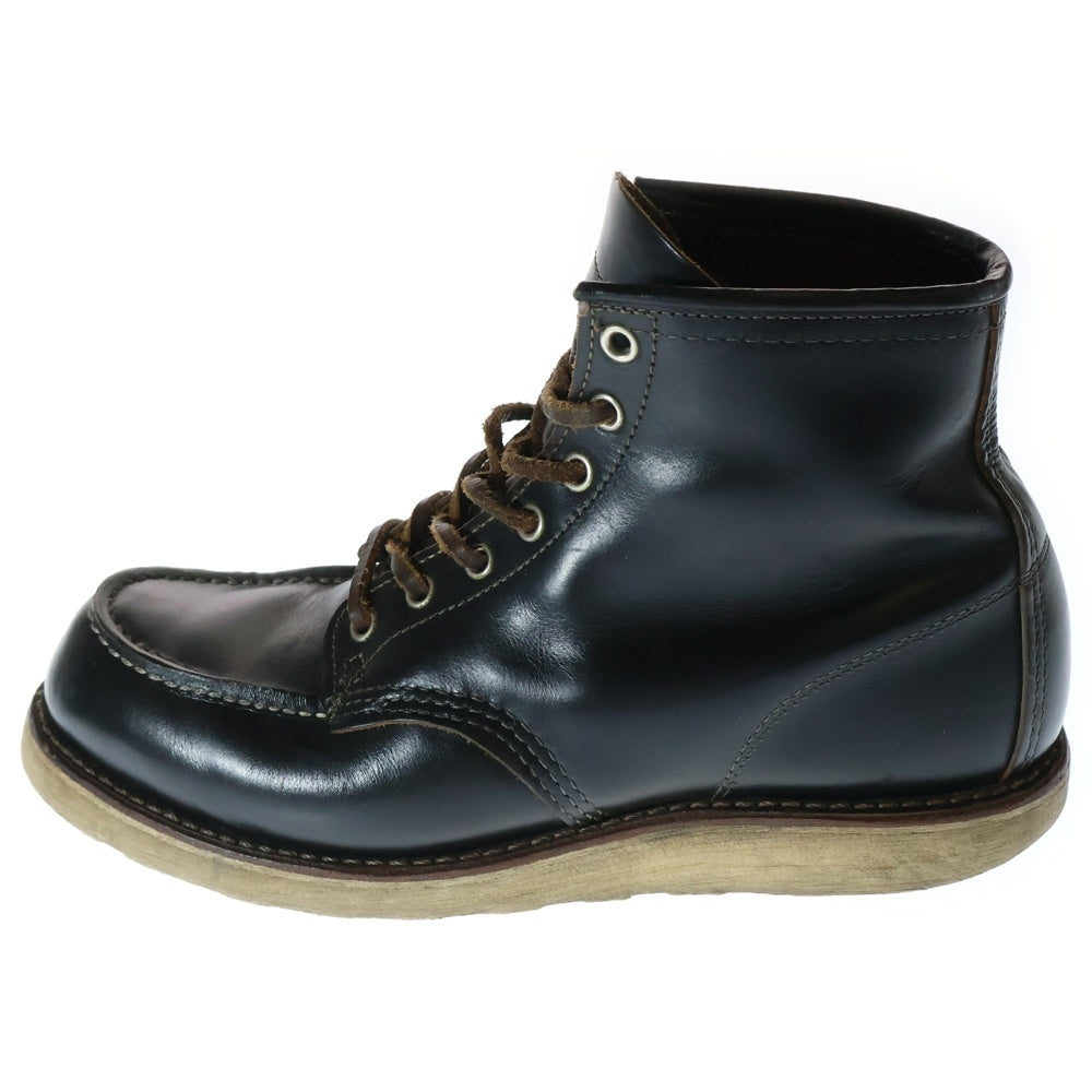RED WING(レッド ウイング) 9874 IRISH SETTER アイリッシュセッター 犬タグ モック レザーブーツ ブラック
