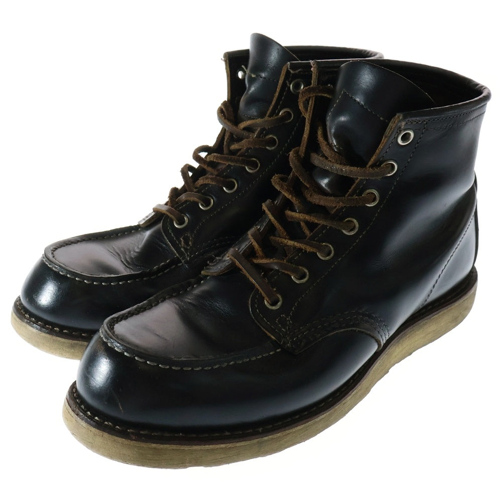 RED WING(レッド ウイング) 9874 IRISH SETTER アイリッシュセッター 犬タグ モック レザーブーツ ブラック
