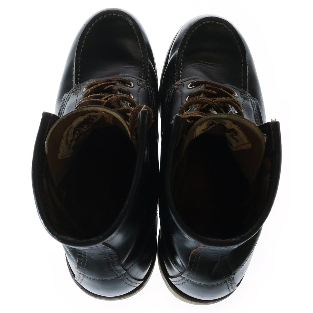 RED WING(レッド ウイング) 9874 IRISH SETTER アイリッシュセッター 犬タグ モック レザーブーツ ブラック