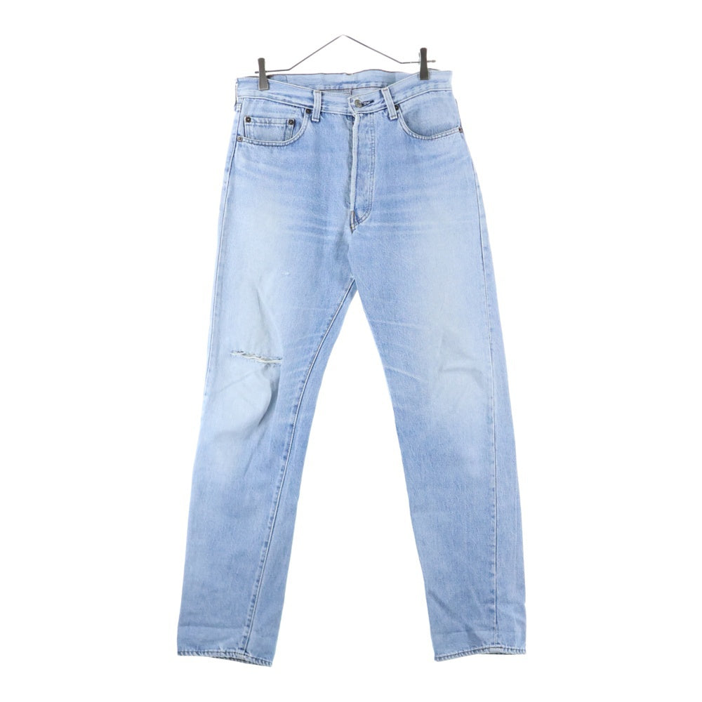 Levi's(リーバイス) 80s VINTAGE 501 ハチマル ボタン裏524 脇割り ブランクタグ ボタンフライ デニムパンツ ジーンズ インディゴ