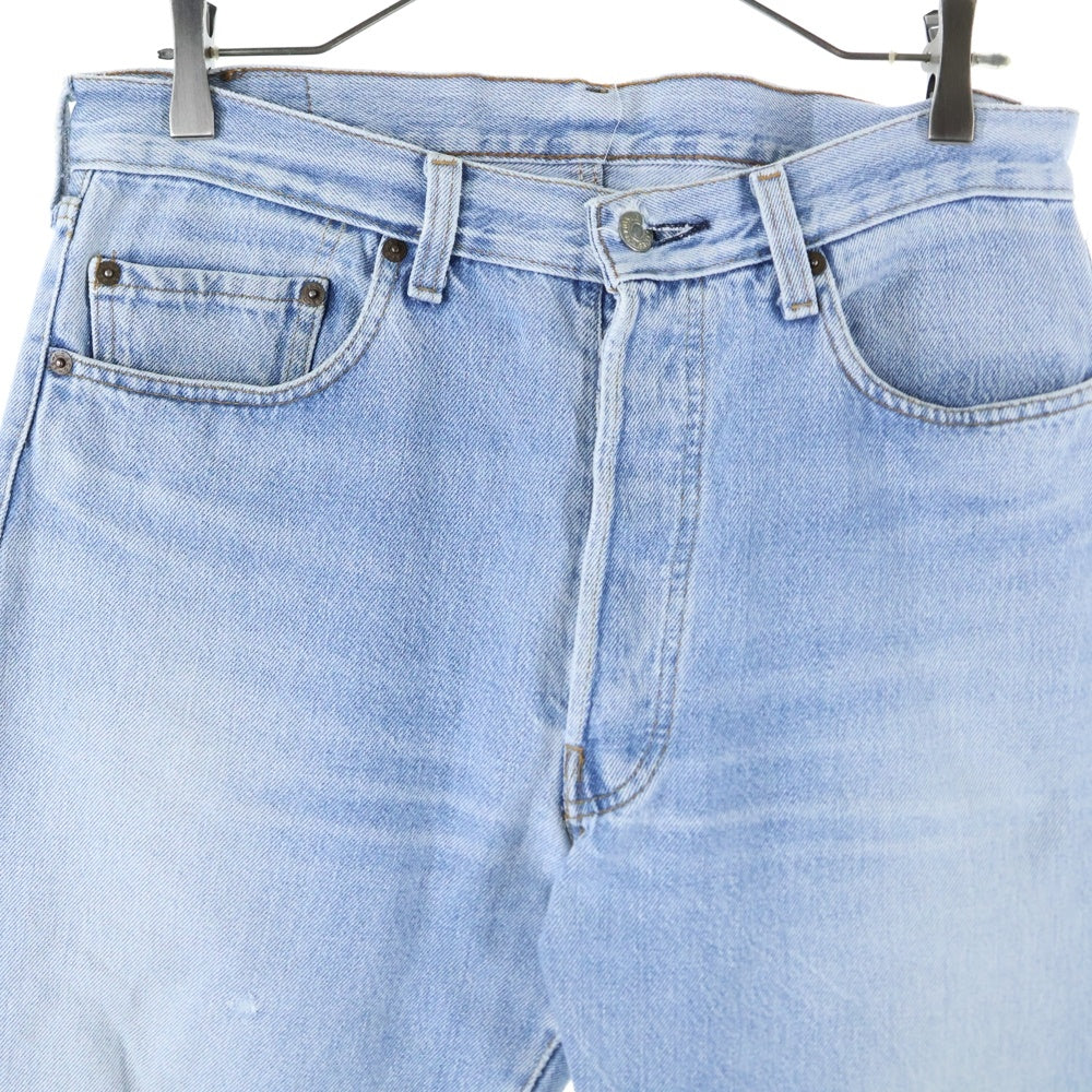 Levi's(リーバイス) 80s VINTAGE 501 ハチマル ボタン裏524 脇割り ブランクタグ ボタンフライ デニムパンツ ジーンズ インディゴ