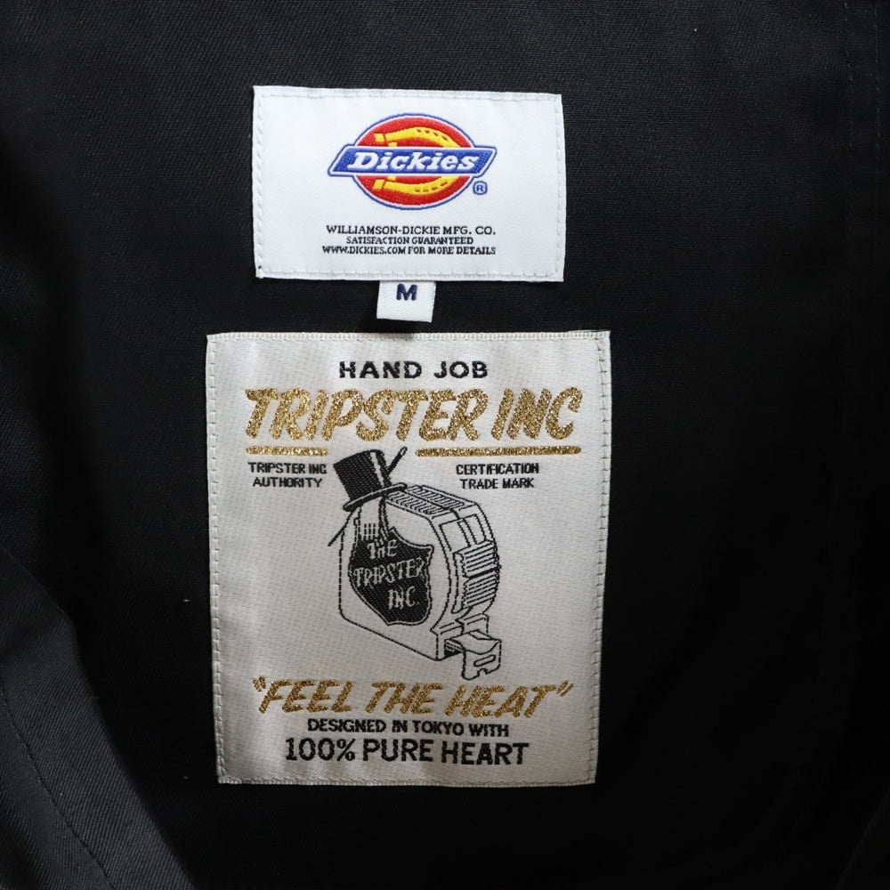 Dickies(ディッキーズ) 20SS × TRIPSTER × BEAMS トリップスター ビームス 2B テーラードジャケット トラウザーパンツ セットアップ スーツ ブラック 194M10BM02/194M40BM02