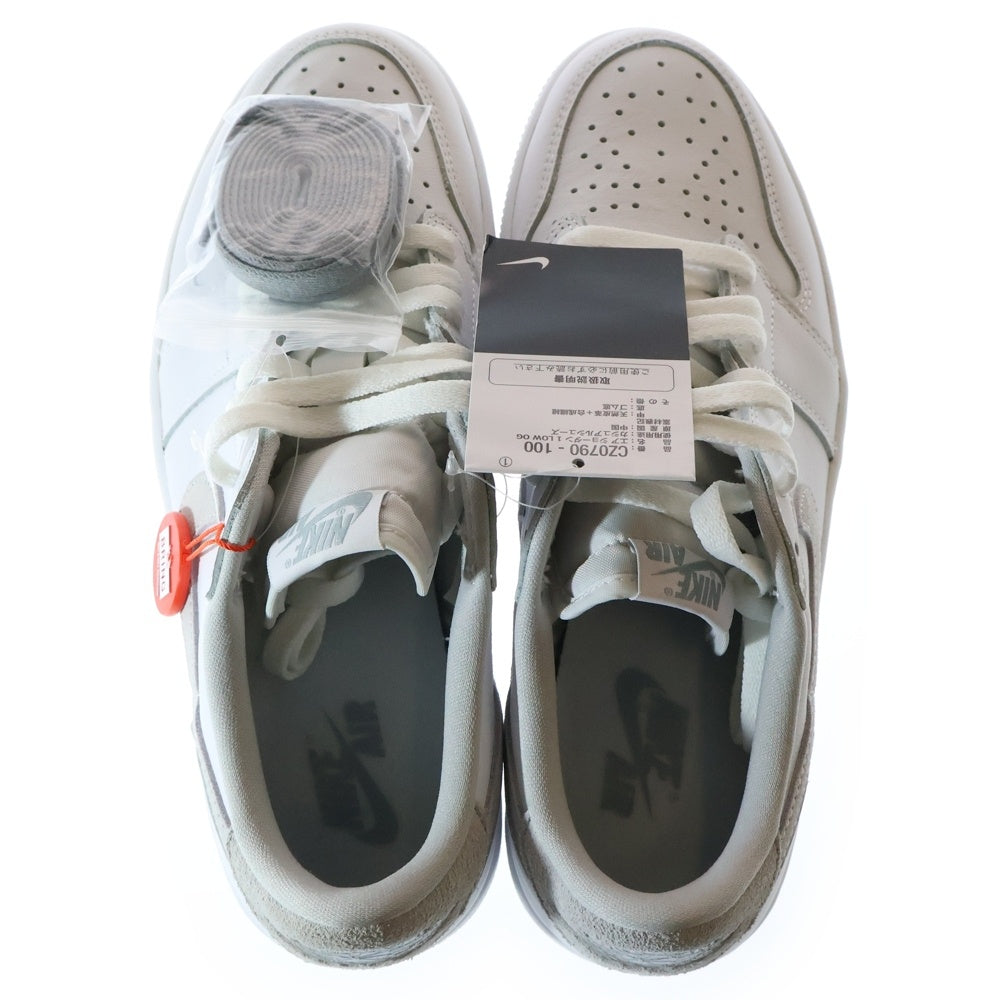 NIKE(ナイキ) IR JORDAN 1 LOW OG NEUTRA GREY エアジョーダン 1 ニュートラル グレー ローカットスニーカー ホワイト US9.5/27.5cm CZ0790-100