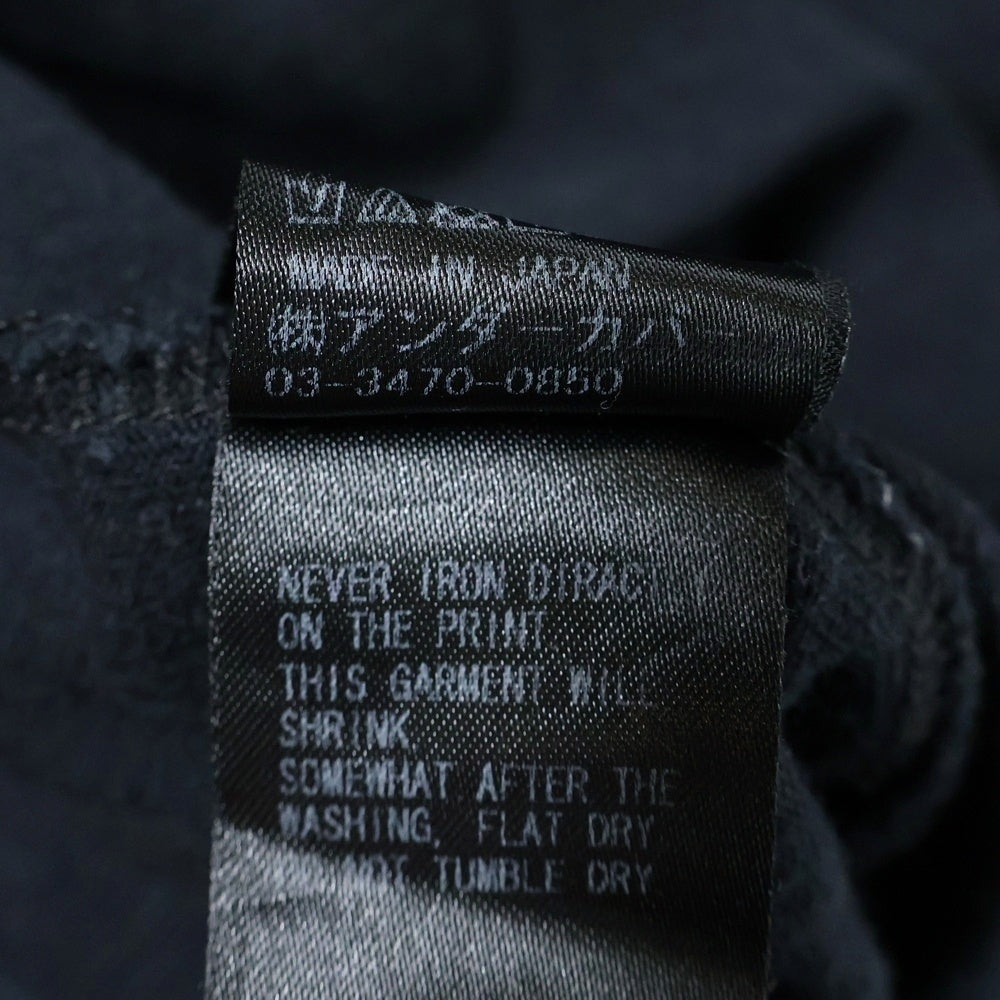 UNDERCOVER(アンダーカバー) 名古屋限定 Uロゴ グラフィックプリント クルーネック 半袖Tシャツ カットソー ブラック