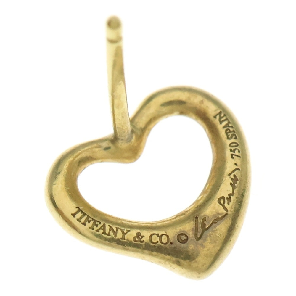 TIFFANY&Co(ティファニー) 18K オープンハート ピアス ゴールド
