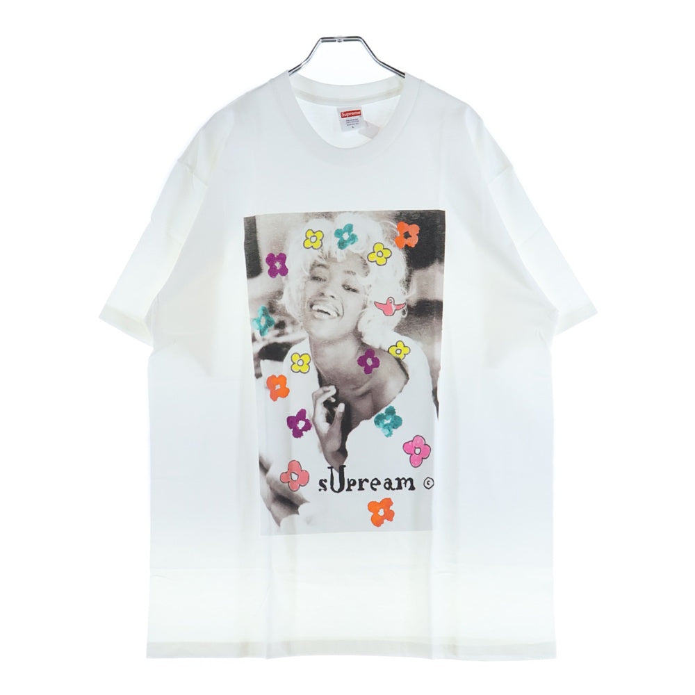 SUPREME(シュプリーム) 20SS Naomi Tee ナオミ キャンベル フロントプリント クルーネック 半袖Tシャツ カットソー ホワイト