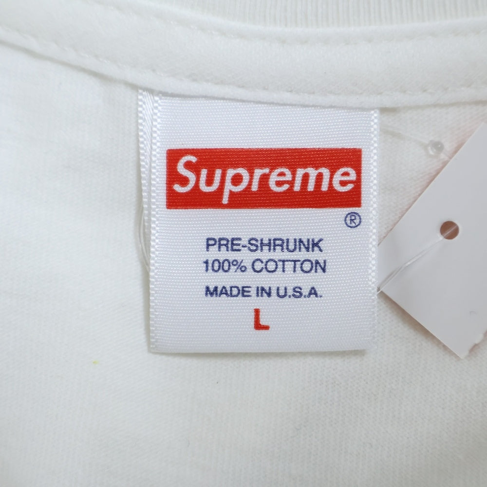 SUPREME(シュプリーム) 20SS Naomi Tee ナオミ キャンベル フロントプリント クルーネック 半袖Tシャツ カットソー ホワイト