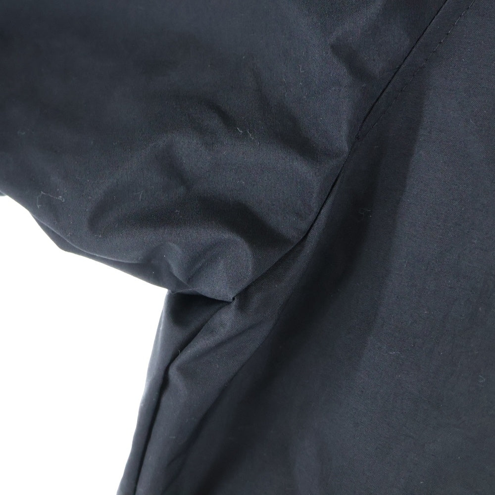 MONCLER(モンクレール) 21AW WZIP ARAKAWA GIUBBOTTO ジーニアス フード付き ロゴワッペン ロング ダウンコート ジャケット ブラック G20921C00004 53694