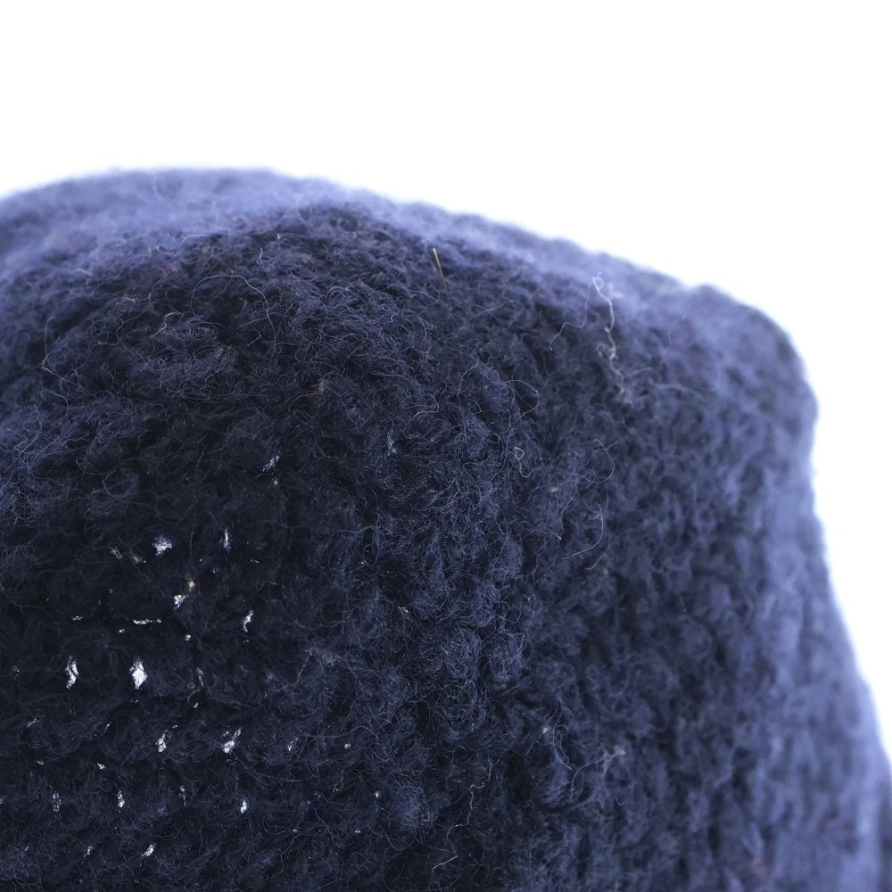 SUPREME(シュプリーム) 22AW Mohair croched crusher hat モヘアクロシェクラッシャーハット 帽子 ネイビー
