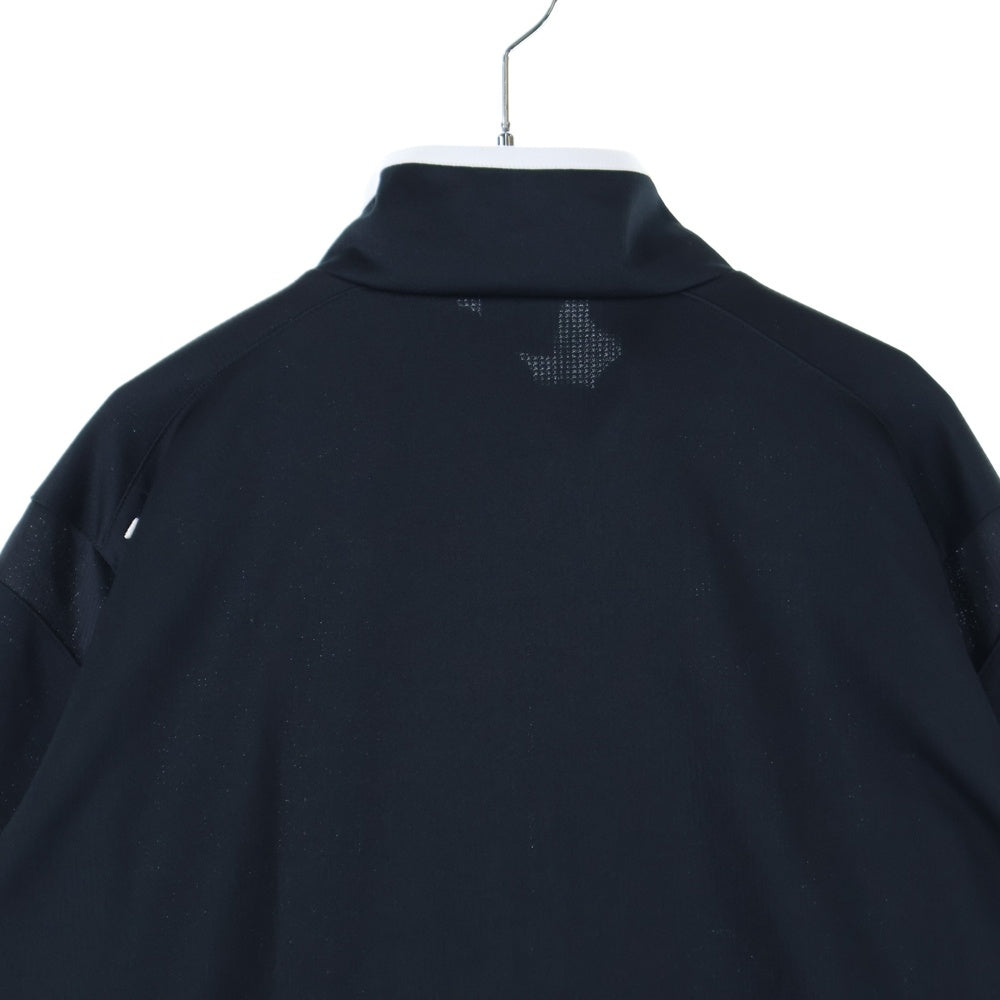 UMBRO(アンブロ) ジップアップ トラック ハイブリッドジャージジャケット ブラック UCS2643