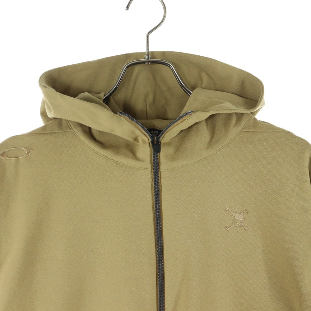 OAKLEY(オークリー) Skull Synchronism Jacket ポリエステル ジップアップパーカー ベージュ FOA404132