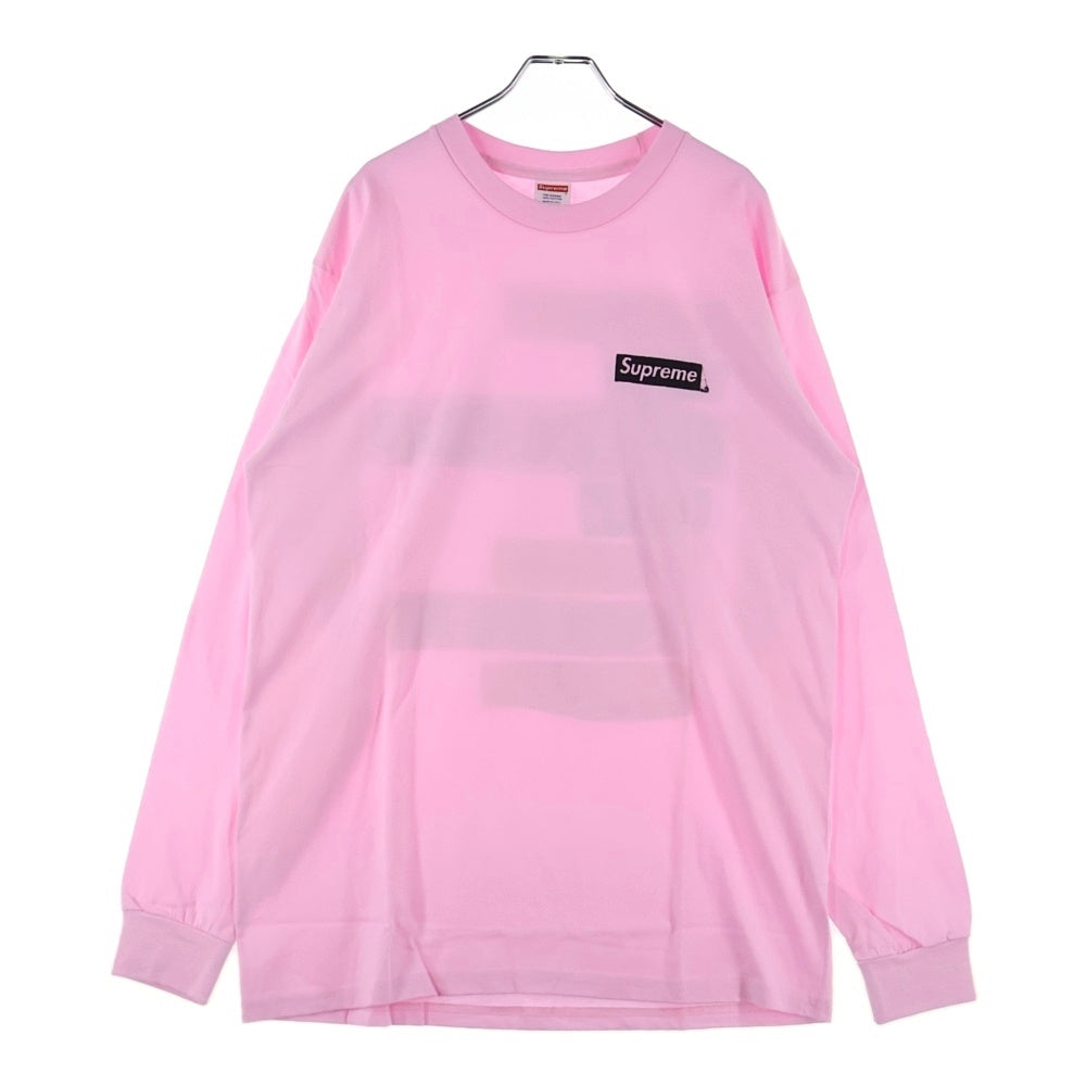 SUPREME(シュプリーム) 20SS Sacred Unique L/S Tee セイクリッド ユニーク ロングスリーブ クルーネック 長袖Tシャツ カットソー ピンク