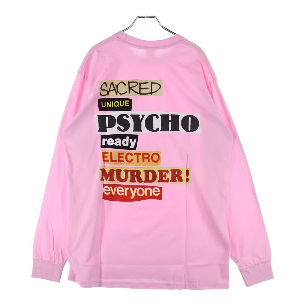 SUPREME(シュプリーム) 20SS Sacred Unique L/S Tee セイクリッド ユニーク ロングスリーブ クルーネック 長袖Tシャツ カットソー ピンク