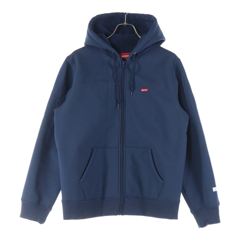 SUPREME(シュプリーム) 18AW Windstopper Zip Up Hooded ウィンドストッパー ジップアップパーカー フーディ ネイビー