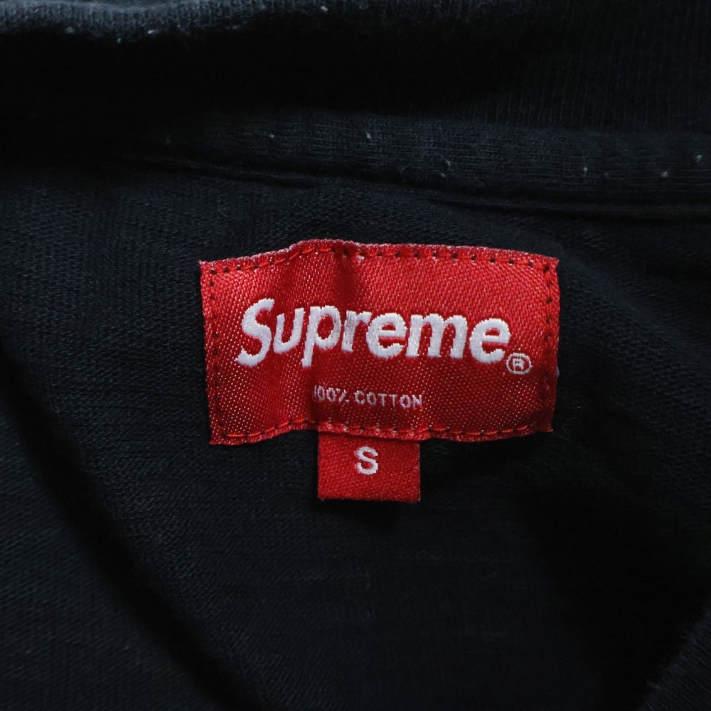 SUPREME(シュプリーム) 19AW S/S Pocket Tee 胸ポケット 半袖Tシャツ カットソー ブラック
