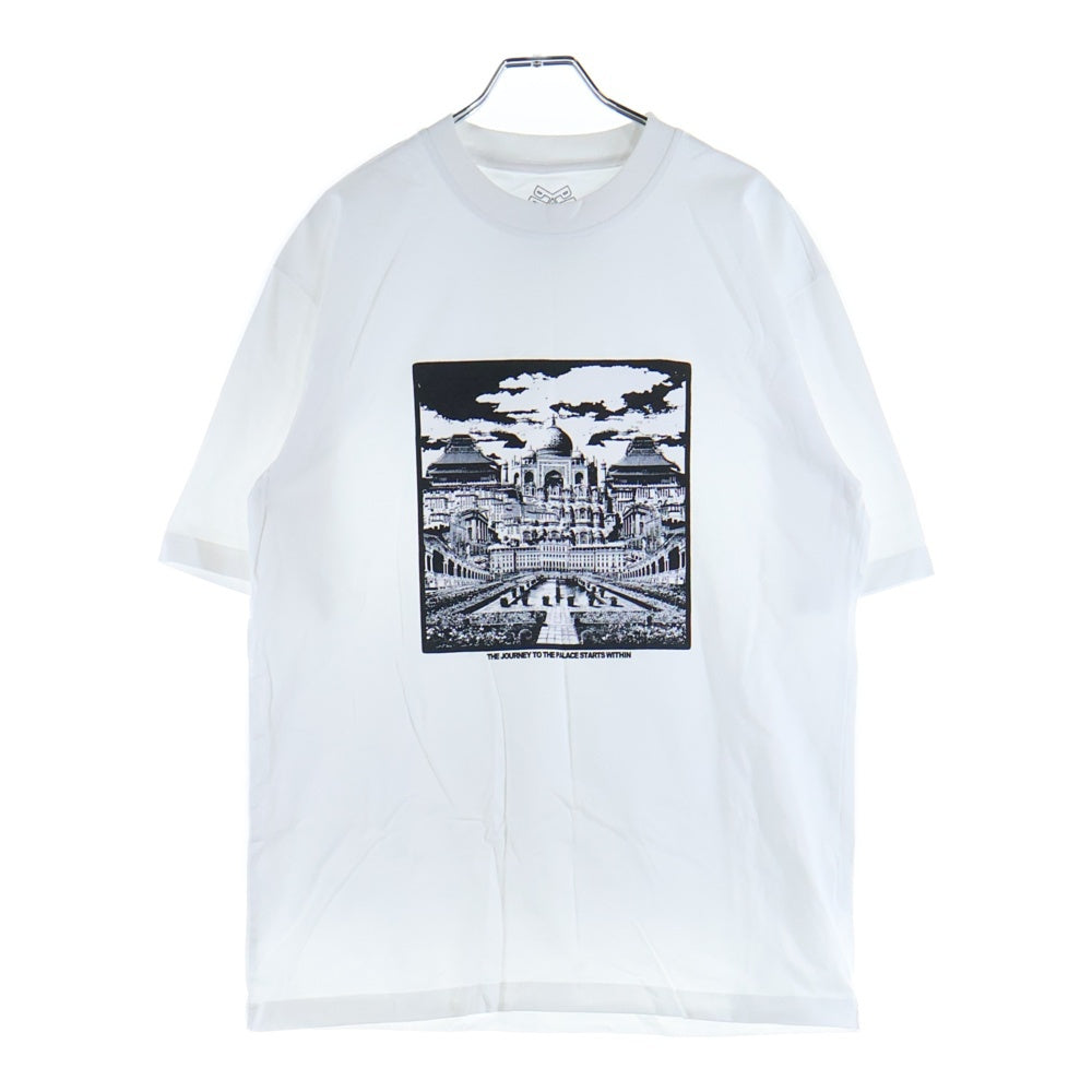 Palace Skateboards(パレススケートボーズ) Skateboards Journey to the Palace Tee フロントプリント 半袖Tシャツ カットソー ホワイト