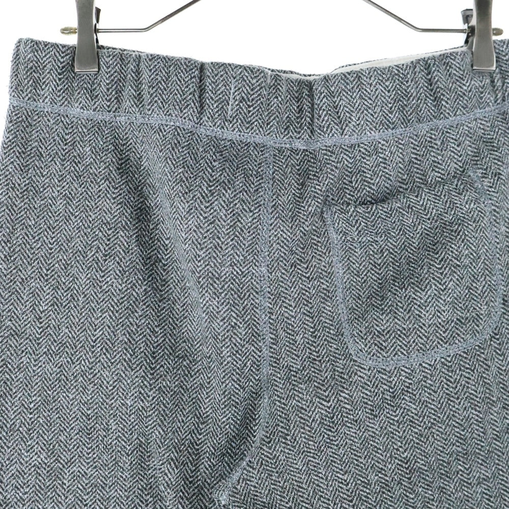 Abercrombie&Fitch(アバクロンビーアンドフィッチ) ヘリンボーン ジョガーパンツ グレー