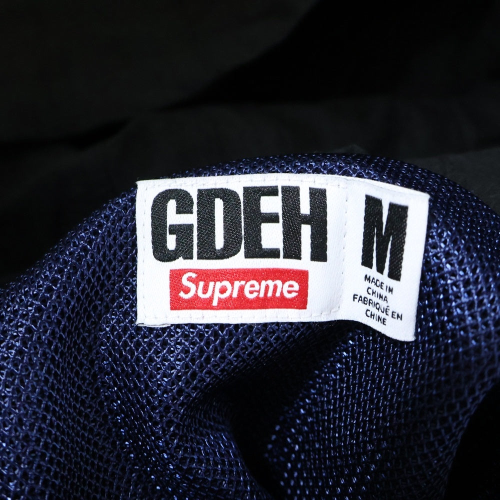 SUPREME(シュプリーム) 25SS×GOODENOUGH Patchwork Madras Hooded Jacket グッドイナフ パッチワーク マドラス フーデッドジャケット フーディ ブラック