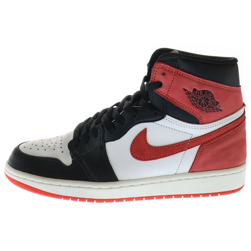 NIKE(ナイキ) AIR JORDAN 1 RETRO HIGH TRACK RED エアジョーダン1 トラック レッド ハイカットスニーカー レッド US8.5/26.5cm 555088-112