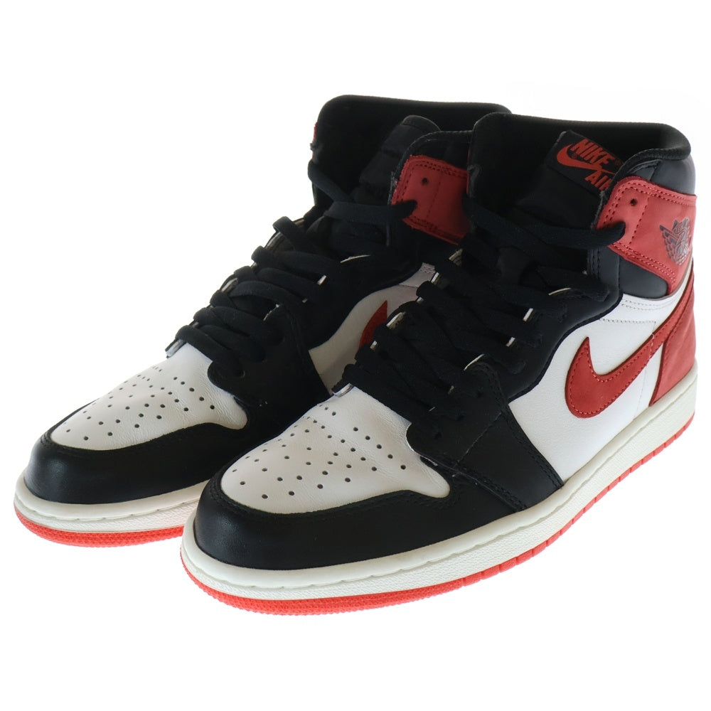 NIKE(ナイキ) AIR JORDAN 1 RETRO HIGH TRACK RED エアジョーダン1 トラック レッド ハイカットスニーカー レッド US8.5/26.5cm 555088-112