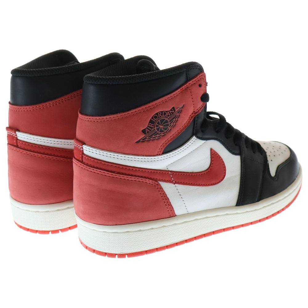 NIKE(ナイキ) AIR JORDAN 1 RETRO HIGH TRACK RED エアジョーダン1 トラック レッド ハイカットスニーカー レッド US8.5/26.5cm 555088-112