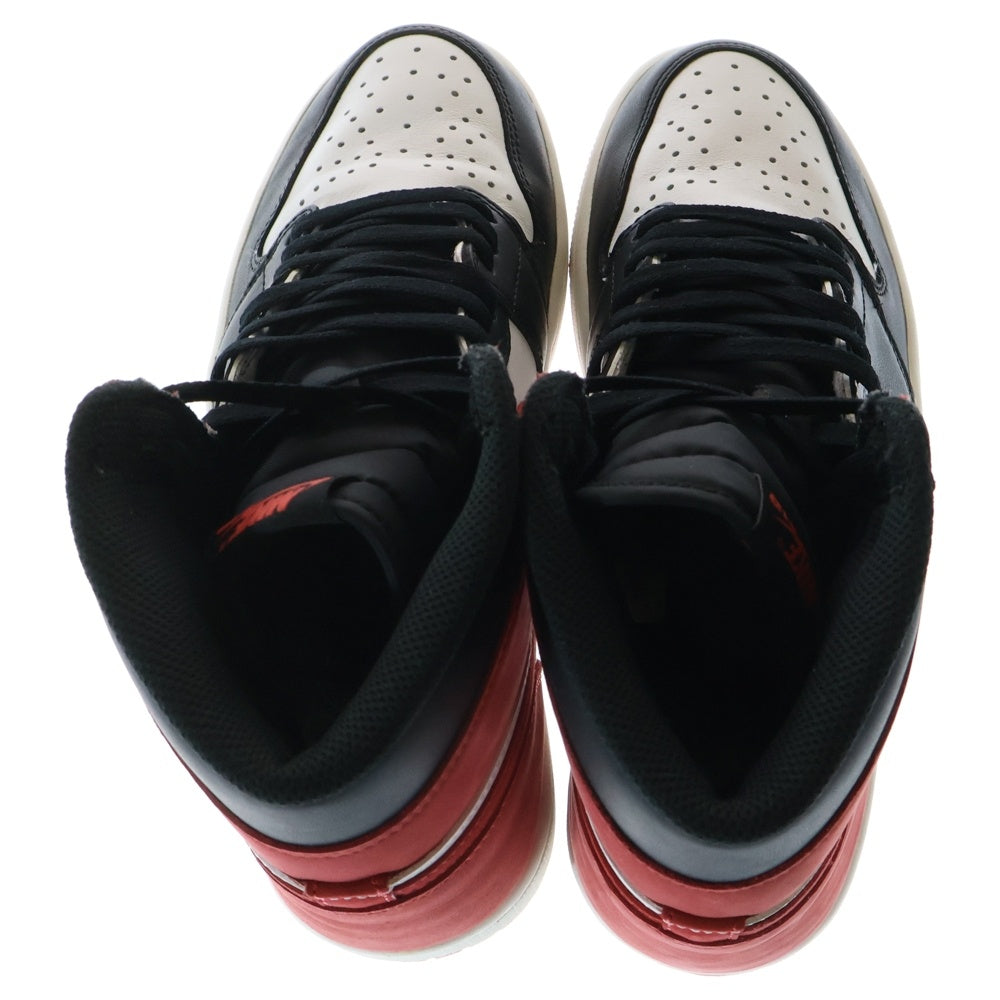 NIKE(ナイキ) AIR JORDAN 1 RETRO HIGH TRACK RED エアジョーダン1 トラック レッド ハイカットスニーカー レッド US8.5/26.5cm 555088-112