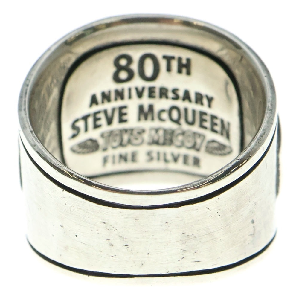 TOYS McCOY(トイズマッコイ) × STEVE MCQUEEN 80th Anniversary SILVER RING スティーブマックイーン 80周年記念限定 リング シルバー TMA0003