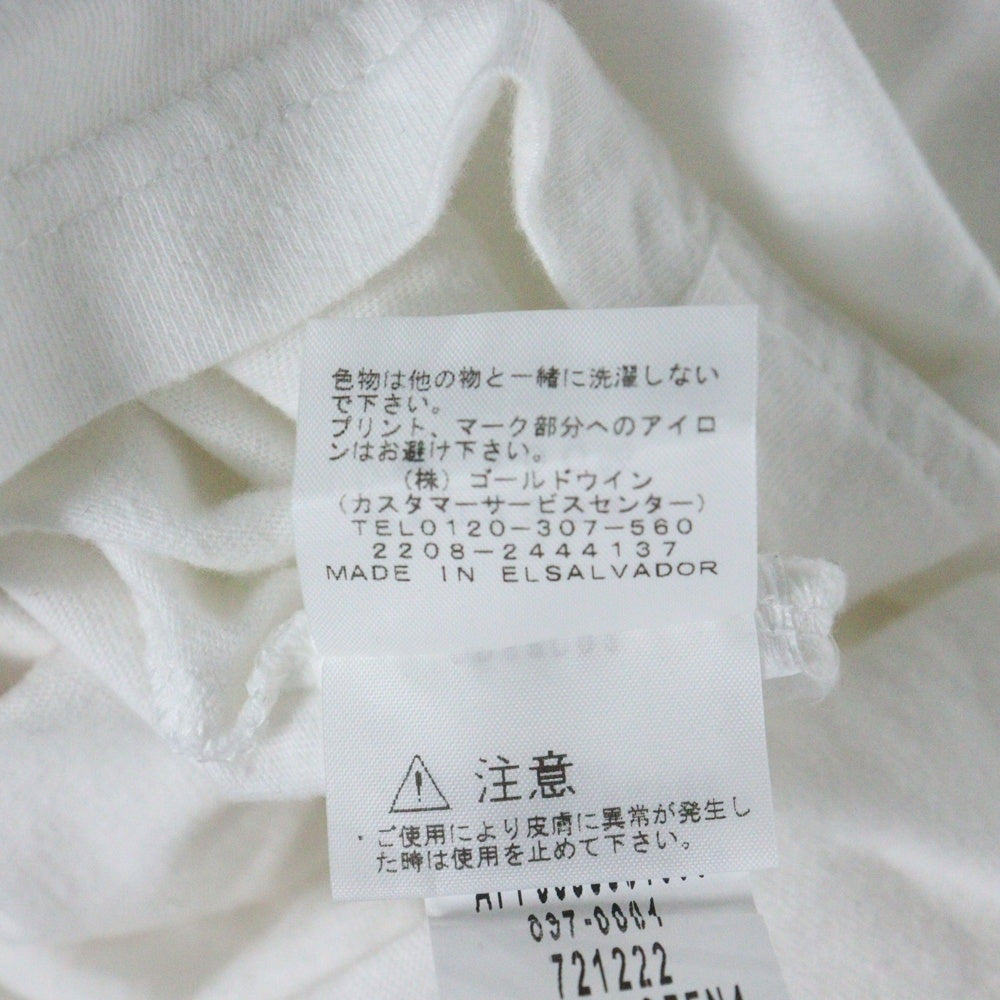 SUPREME(シュプリーム) 23SS ×THE NORTH FACE Printed Pocket Tee ザ ノースフェイス ポケット ロゴプリント 半袖Tシャツカットソー ホワイト NT02309I