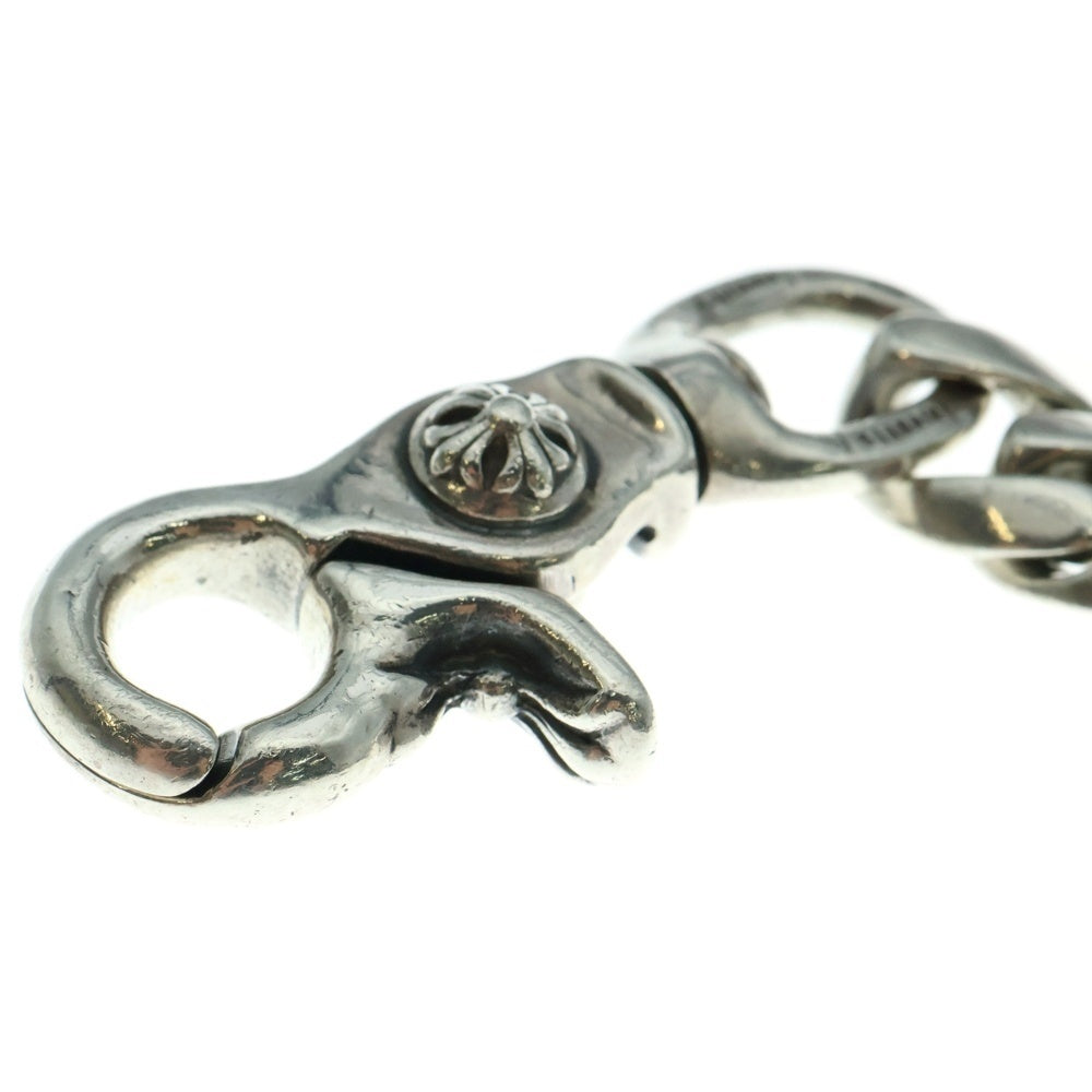 CHROME HEARTS(クロムハーツ) CLASSIC SHORT-T/ 2クリップショートクラシック ウォレットチェーン シルバー BCA068