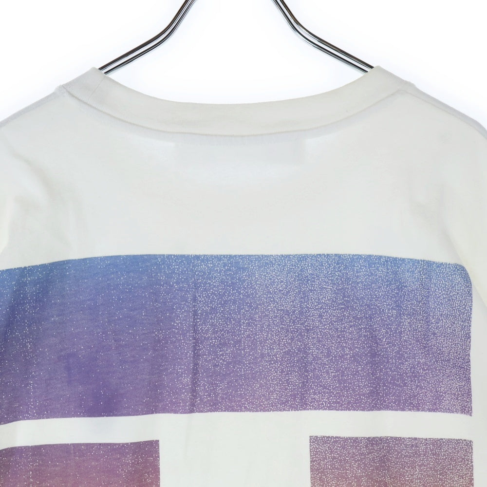 OFF-WHITE(オフホワイト) 21AW T-Shirt フロントロゴ バック グラデーション アローズ オーバーサイズ半袖Tシャツ ホワイトOMAA038F21JER002