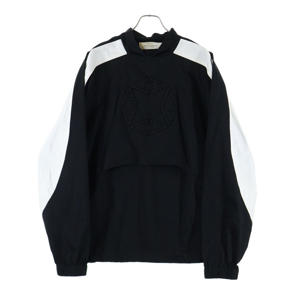 1017 ALYX 9SM(アリクス) Poplin Track Jacket フロント刺繍 サイドジップ トラックジャケット ホワイト/ブラック