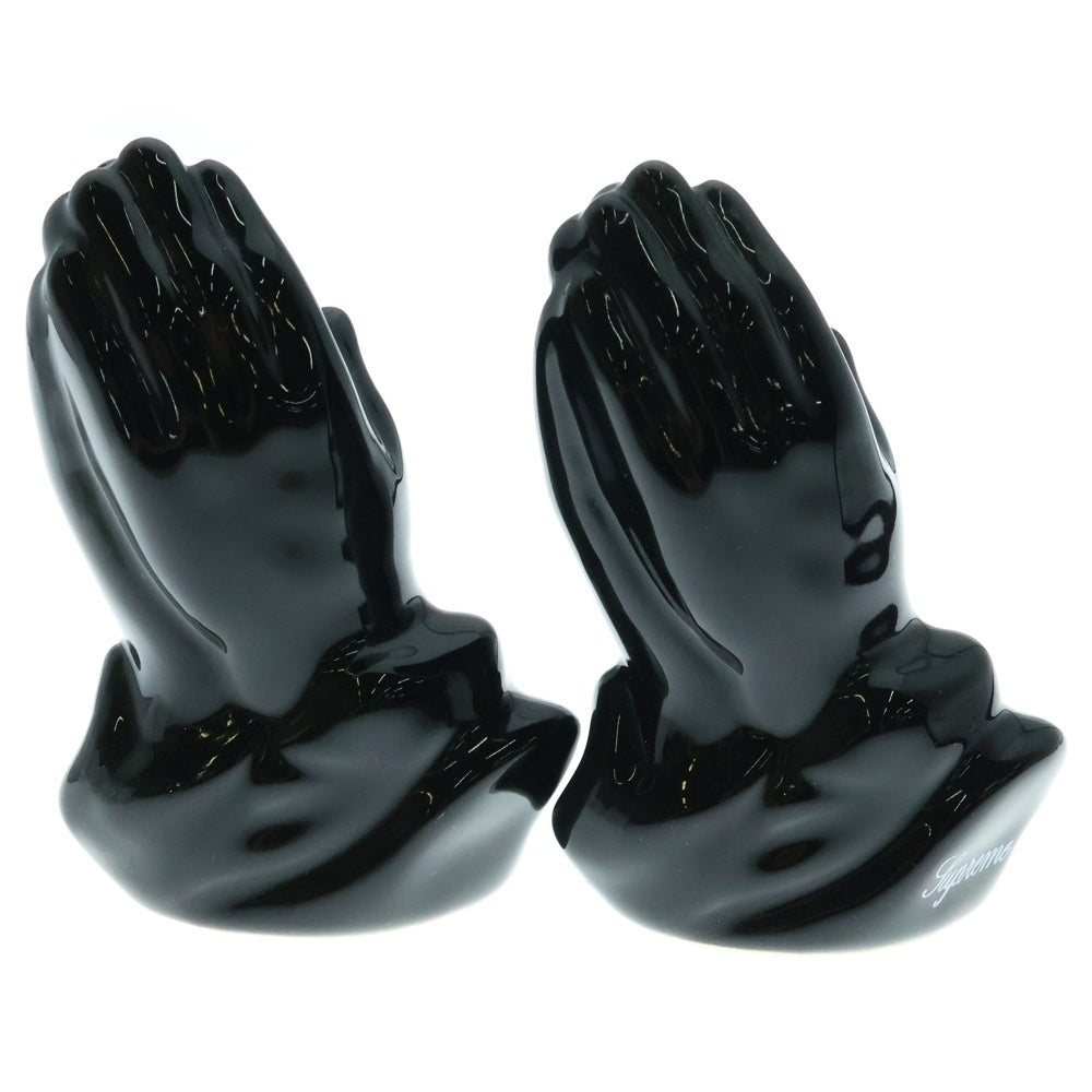 SUPREME(シュプリーム) 13SS Praying Hands Ceramic Salt & Pepper Shaker プレイングハンズ セラミック ソルト&ペッパー 塩胡椒入れ ブラック ■