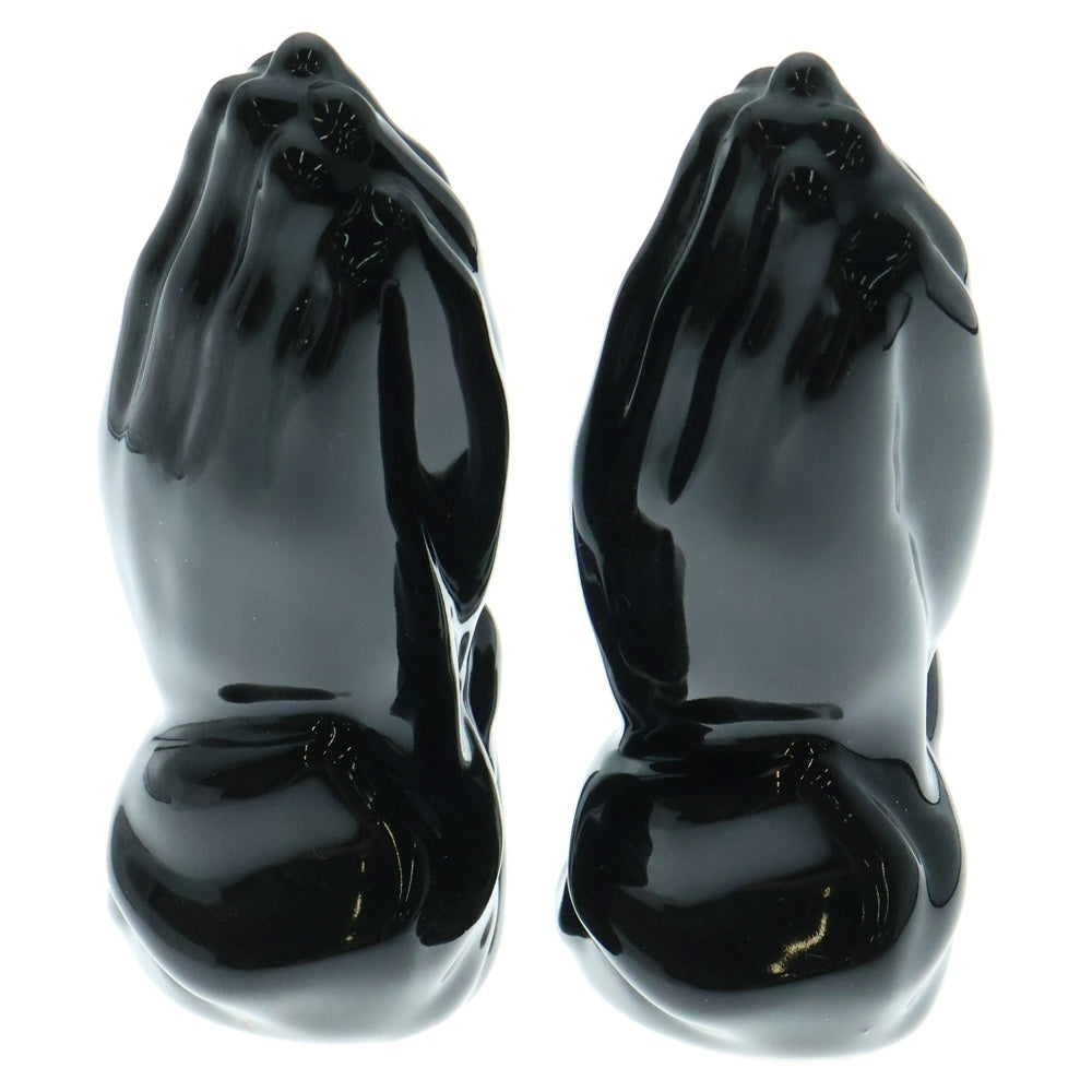 SUPREME(シュプリーム) 13SS Praying Hands Ceramic Salt & Pepper Shaker プレイングハンズ セラミック ソルト&ペッパー 塩胡椒入れ ブラック ■