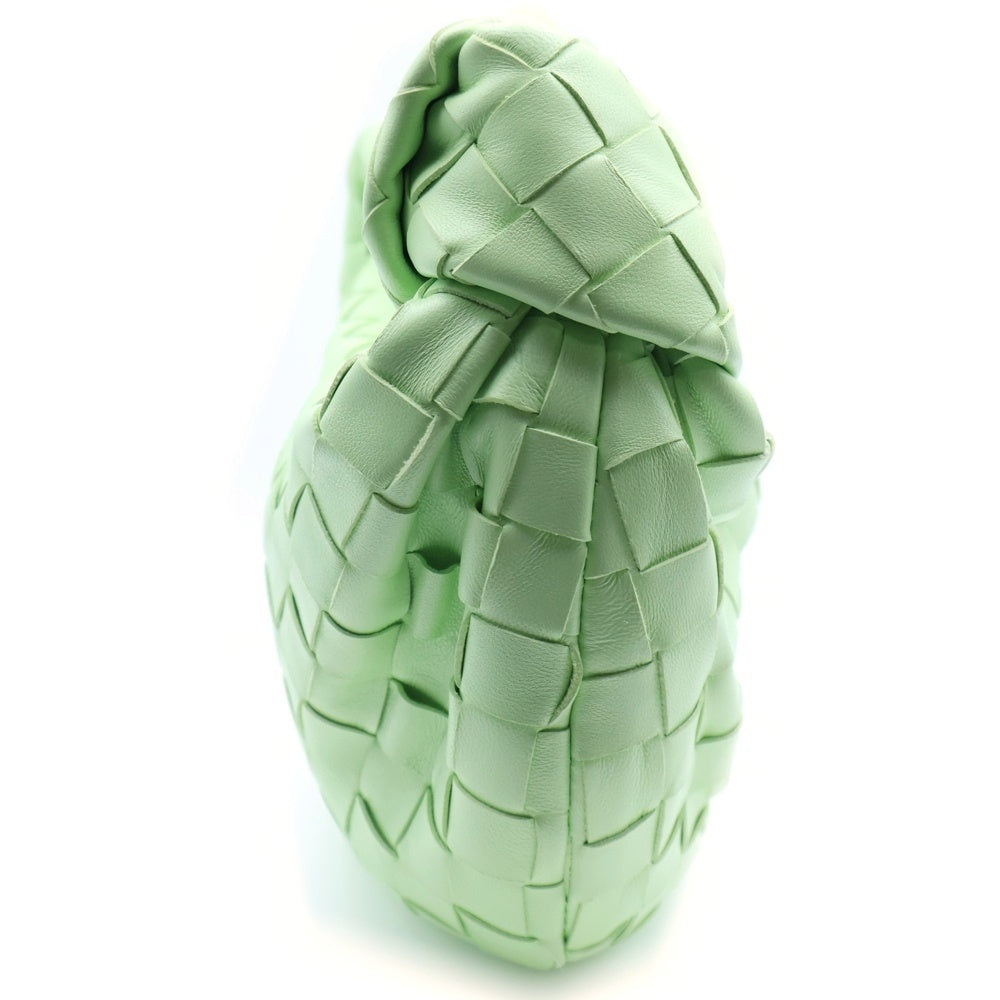 BOTTEGA VENETA(ボッテガヴェネタ) MINI JODIE ミニ ジョディ レザー イントレチャート ハンドバッグ ライトグリーン レディース A00107910I