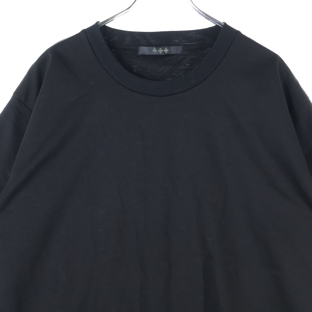 TATRAS(タトラス) 25SS CIALO チアーロ 袖ロゴワッペン 半袖Tシャツ ブラック MTAT25S8265