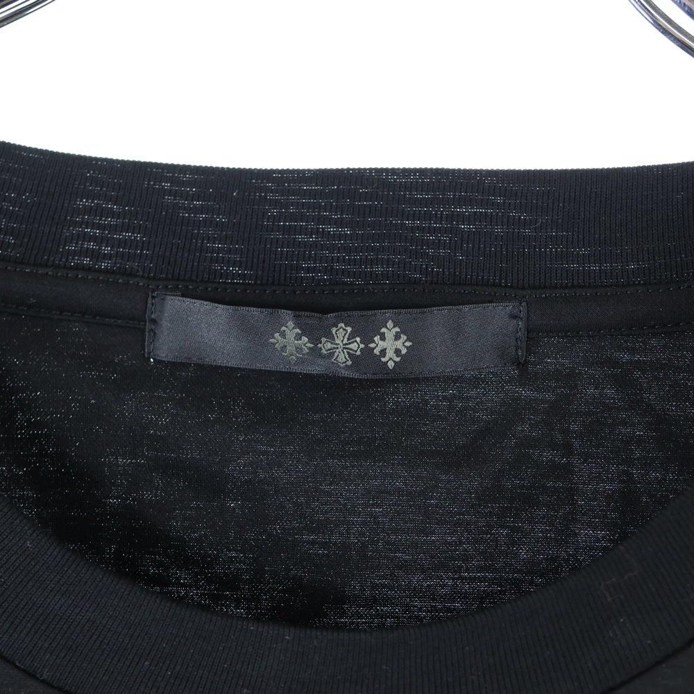 TATRAS(タトラス) 25SS CIALO チアーロ 袖ロゴワッペン 半袖Tシャツ ブラック MTAT25S8265