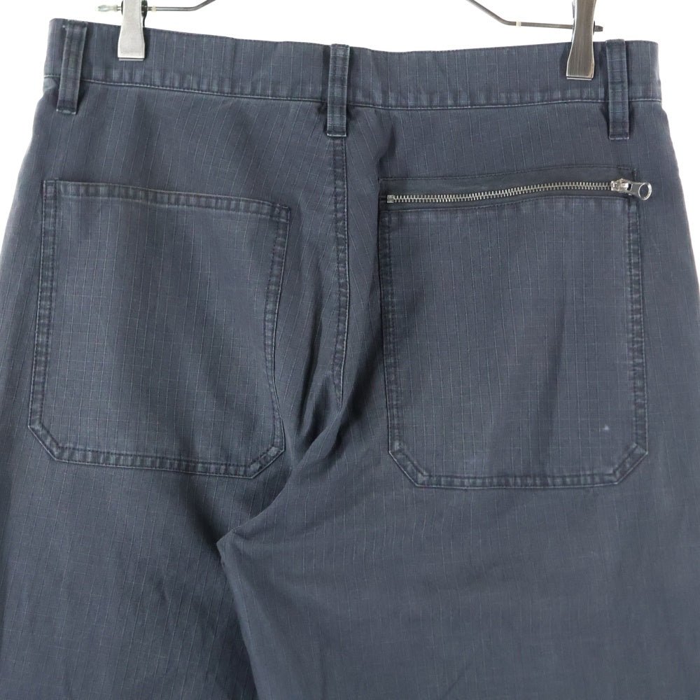 STUSSY(ステューシー) 24SS FLIGHT PANT RIPSTOP PIGMENT DYED フライト リップストップ ピグメントダイ パンツ ブラック 24S116655