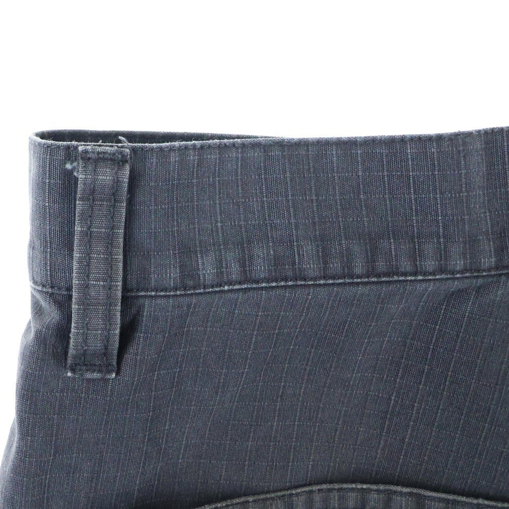 STUSSY(ステューシー) 24SS FLIGHT PANT RIPSTOP PIGMENT DYED フライト リップストップ ピグメントダイ パンツ ブラック 24S116655